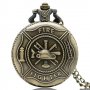 Джобен часовник пожарникарски пожар пожарникар спасител, снимка 1 - Други ценни предмети - 39765720