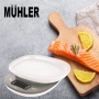 Везна Muhler, ел.кухненска с купа, 5kg, снимка 4