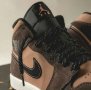 Nike Jordan 1 mid Mocha Coco Chocolate Размер 42 Номер Нови Оригинални Обувки Кецове Маратонки, снимка 2