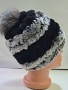 Дамска шапка, лукс Чинчила -230, снимка 3