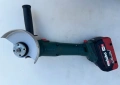 METABO W 18 LT BL 11-125 - Безчетков ъглошлайф 2x18V 5.5Ah като нов!, снимка 4