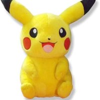 Плюшена играчка Pikachu Pokemon, Жълт, 30 см, снимка 2 - Плюшени играчки - 42934273