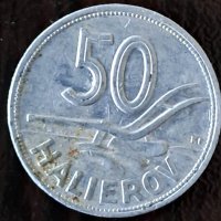 50 халера 1943, Словакия, снимка 1 - Нумизматика и бонистика - 44002672