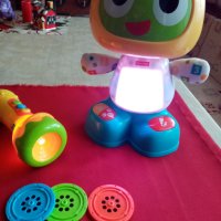 Детска музикална Чебурашка и прожектор, пеещи, говорещи, играещи, почти нови, заредени с батерии. , снимка 1 - Електрически играчки - 43610443