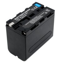 ANIMABG Батерия модел NP-F970 NP-F960 за цифрови видеокамери на SONY с капацитет 6600mAh 7.4V аналог, снимка 6 - Батерии, зарядни - 44061872