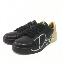 Мъжки обувки Dolce & Gabbana Black/Gold !!!, снимка 4 - Спортно елегантни обувки - 34603427