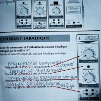 Френски уред за електротерапия, снимка 5 - Медицинска апаратура - 38348996