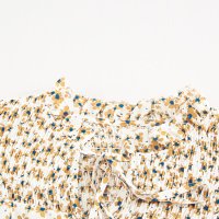 Дамска блуза с къс ръкав и флорален принт, снимка 12 - Корсети, бюстиета, топове - 40698121