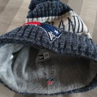 new era new england patriots - страхотна зимна шапка КАТО НОВА, снимка 7 - Шапки - 43092953