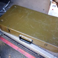 Стар метален военен куфар , снимка 3 - Антикварни и старинни предмети - 37898053