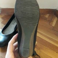Дамски официални обувки от естествена кожа Tamaris - номер 39, снимка 4 - Дамски елегантни обувки - 28685584