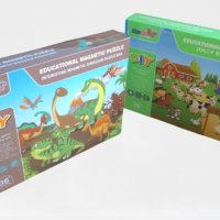 НОВО! Дигитална дървена кутия с магнити на динозаври, снимка 9 - Образователни игри - 38416991