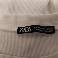Zara блуза с къс ръкав, снимка 3 - Корсети, бюстиета, топове - 27479211