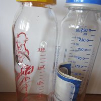 бебешки  шишета  /стъкло и пластмаса/, снимка 2 - Прибори, съдове, шишета и биберони - 28835004