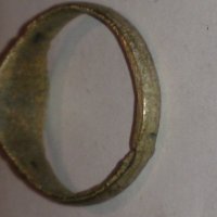Интересен пръстен сачан ръчна изработка -66951, снимка 4 - Антикварни и старинни предмети - 28875802
