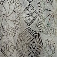 Ръчно плетено перде на една кука 120/190см, снимка 11 - Пердета и завеси - 34750541
