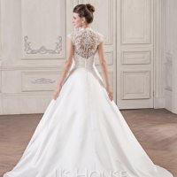 Сватбена рокля р-р ХС, с етикет, снимка 2 - Рокли - 40372067