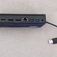 Докинг станция Dell Universal Dock D6000S USB 3.1 / 3.0 +130W +Гаранция, снимка 3 - Лаптоп аксесоари - 39376309