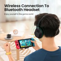 UGREEN CM399 Switch Bluetooth адаптер 5.0 предавател, свързан към външен високоговорител за безжични, снимка 7 - Слушалки и портативни колонки - 38799310