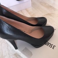Черни обувки 3Suisses colection france, снимка 1 - Дамски обувки на ток - 40362729
