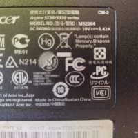Acer Aspire 5738  модел MS2264 за части ., снимка 2 - Части за лаптопи - 43522546