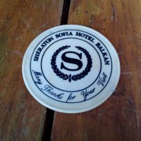 Подложка за чаша Sheraton Sofia,Hotel Balkan, снимка 1 - Други ценни предмети - 28541580