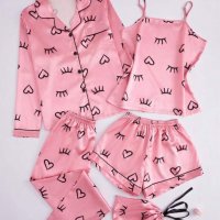 Комплект пижама от 7 части тип Kiara , снимка 1 - Пижами - 43580814