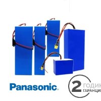 Батерия Panasonic от 24V до 72V за велосипед, тротинетка, скутер и др., снимка 1 - Велосипеди - 43441303