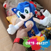 Плюшена играчка Sonic таралежът Соник кукла за феновете на поредицата, снимка 5 - Плюшени играчки - 43301003