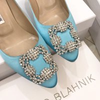 Елегантни обувки MANOLO BLAHNIK - (34-42), нисък и висок ток - реплика, снимка 5 - Дамски елегантни обувки - 36709510