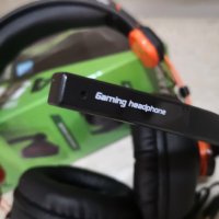 Продавам, Уникални,AFX Firestorm H01 Gaming Headset - Black & Orange, снимка 2 - Слушалки и портативни колонки - 35633152