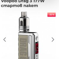 Voopoo Drag 3 177W стартов пакет, снимка 1 - Вейп без пълнители - 43970695