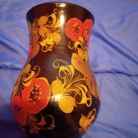 Ретро руска ваза с лъжици , снимка 2 - Декорация за дома - 38291311