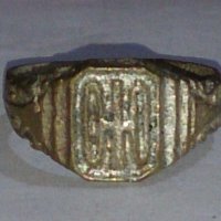 Стар пръстен над стогодишен сачан - 67451, снимка 2 - Пръстени - 29013418