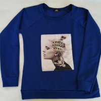 блуза S, снимка 1 - Блузи с дълъг ръкав и пуловери - 34910509