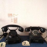 Стари немски телефони 1938-1945г. Другите  от 60-те години., снимка 4 - Антикварни и старинни предмети - 42134987