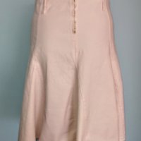 Еластична дънкова пола в бледо розово / промо цена, снимка 2 - Поли - 28498022