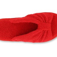 Италиански хавлиени чехли с отворени пръсти Inblu, Червени, снимка 4 - Пантофи - 43579511