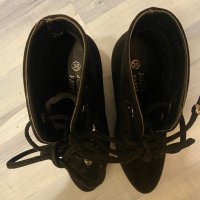 Дамски велурени боти и дамски обувки, снимка 2 - Дамски боти - 43008132