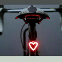 Стоп „сърце“ за велосипед/колело с USB зареждане, снимка 2 - Аксесоари за велосипеди - 37781004