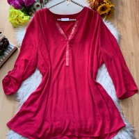 Цикламена блуза, снимка 1 - Блузи с дълъг ръкав и пуловери - 43034167