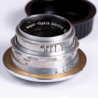 Meyer Optik Gorlitz Trioplan 50mm f/2.9 за Nikon F байонет - сапунено боке, снимка 3 - Обективи и филтри - 33335856