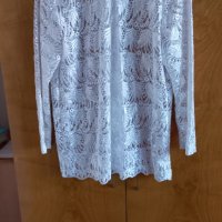 Дантелена блуза , снимка 1 - Блузи с дълъг ръкав и пуловери - 43364582