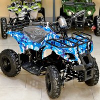 Електрическо АТВ/ATV за деца 800W Mini - синьо, снимка 1 - Мотоциклети и мототехника - 40031178
