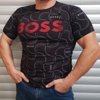 Мъжка тениска BOSS, снимка 1 - Тениски - 43526217