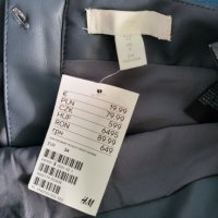 Нова кожена пола H&M размер 34 S, снимка 2 - Поли - 43018718