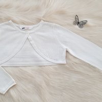 Болеро H&M 4-6 години, снимка 7 - Детски пуловери и жилетки - 43682141