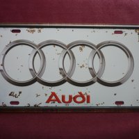 метална табела Audi, снимка 2 - Колекции - 34765043