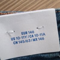 Нови!!! H&M - къси дънкови панталони 10/11г, снимка 3 - Детски къси панталони - 43846177