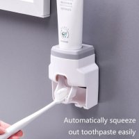 Дозатор за паста за зъби и поставка за 2 четки, снимка 2 - Органайзери - 37340979